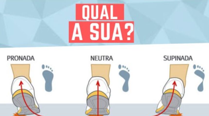 Quais as diferenças entre pisada pronada, neutra e supinada?
